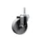 Service Caster 4 Inch Semi Steel Wheel Swivel 34 Inch Threaded Stem Caster Service Caster SCC-TS20S414-SSS-34212 - alternate 1